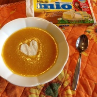 Cuore Mio (Vellutata di carote e zucca con formaggino)